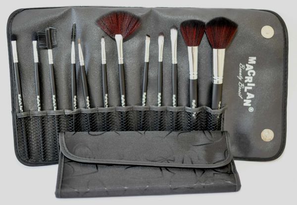 Kit de Pincel Macrilan semi-profissional c/ 12